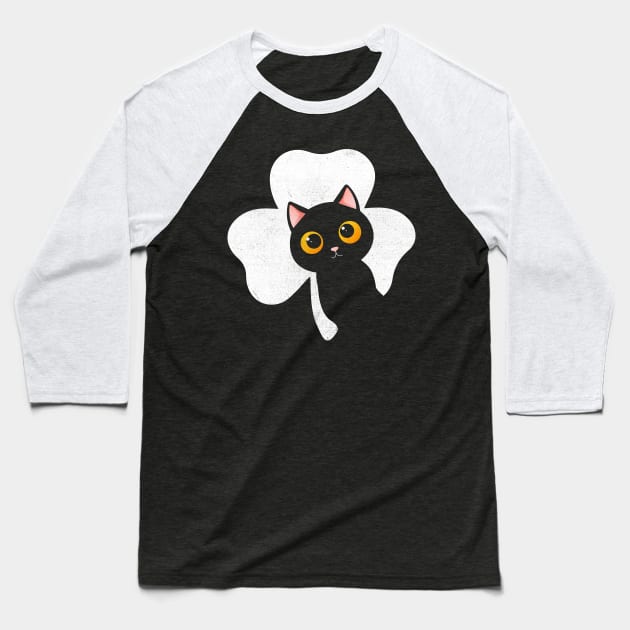 st patricks day cat Baseball T-Shirt by TheDesignDepot